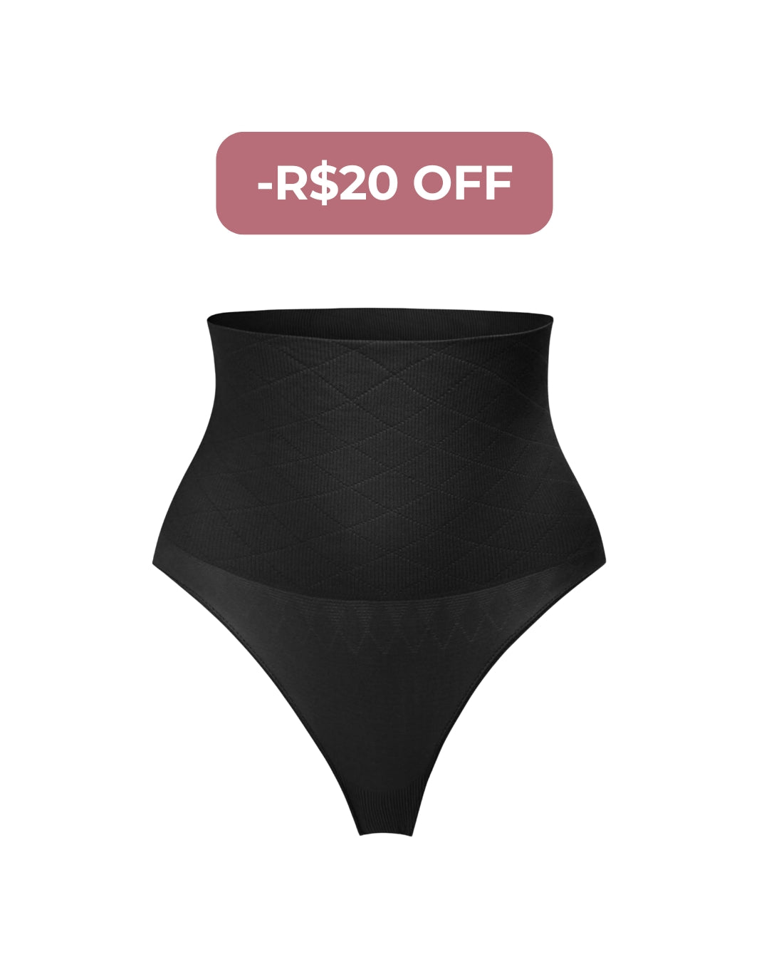 Calcinha Modeladora Pêssego - R$20 OFF