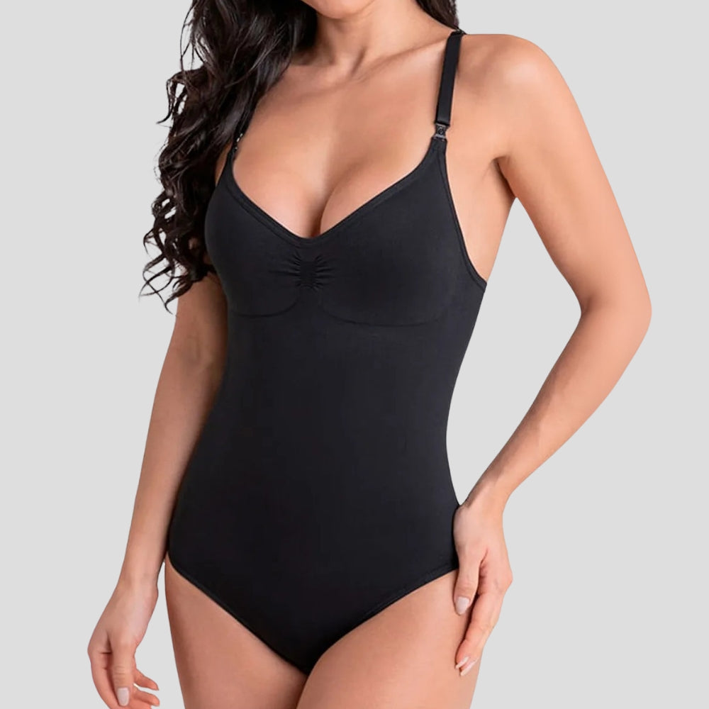 Body Modelador Slim Cygnuss-Lupo, lingerie confortável com tecido respirável e ajuste perfeito para uma silhueta definida e elegante.