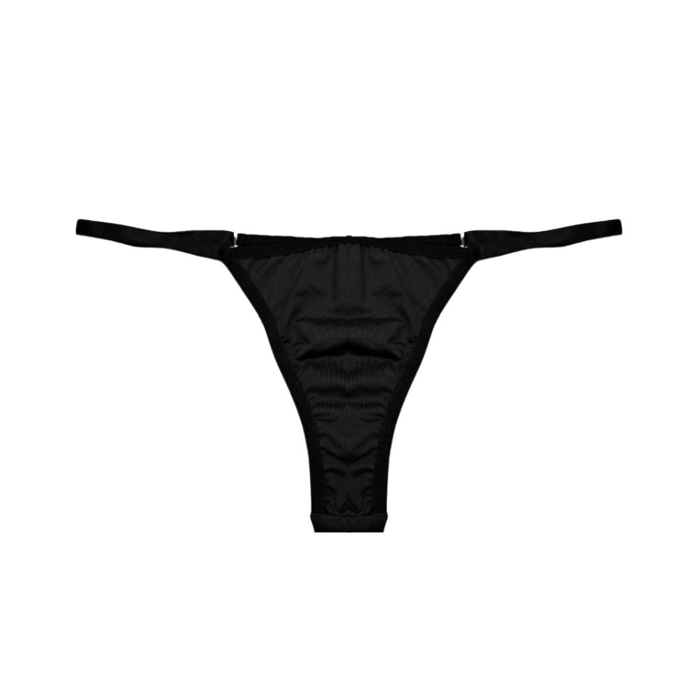 Calcinha String Fio Preta