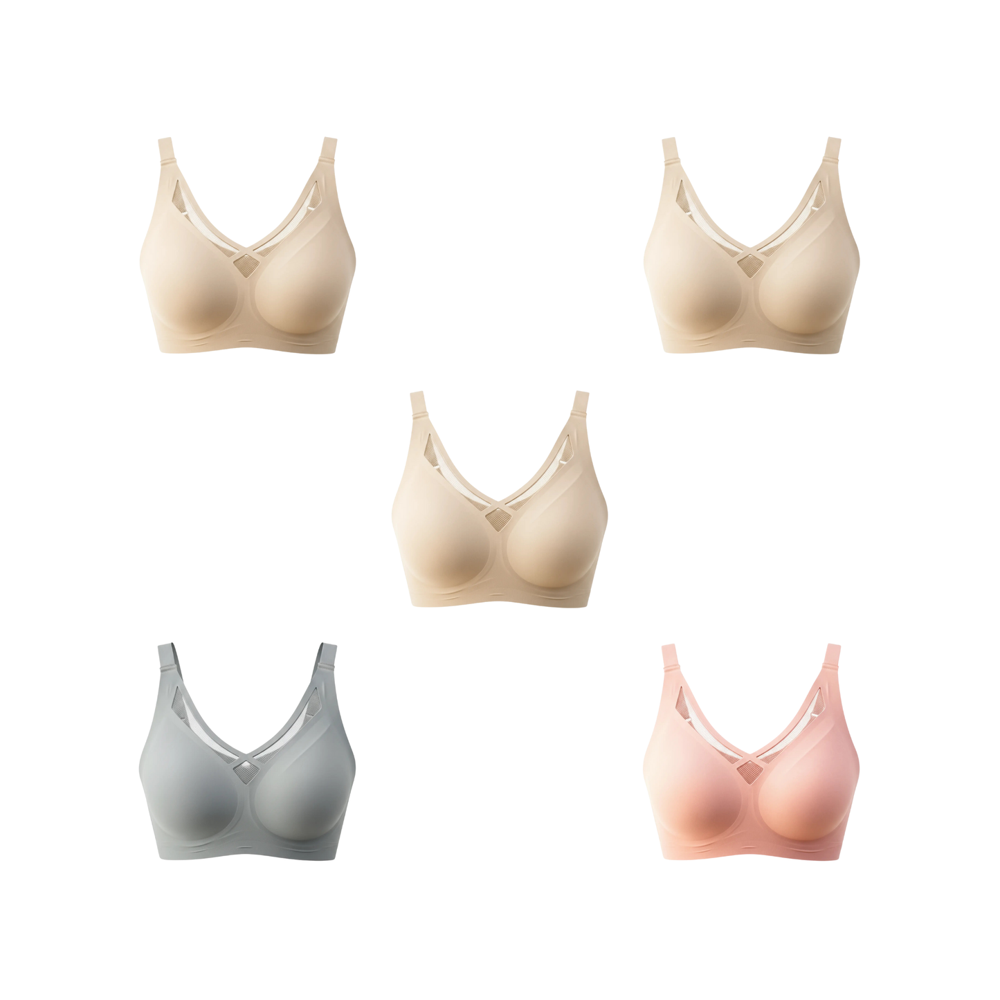 Sujetador reforzado Dreams: soporte diario con comodidad