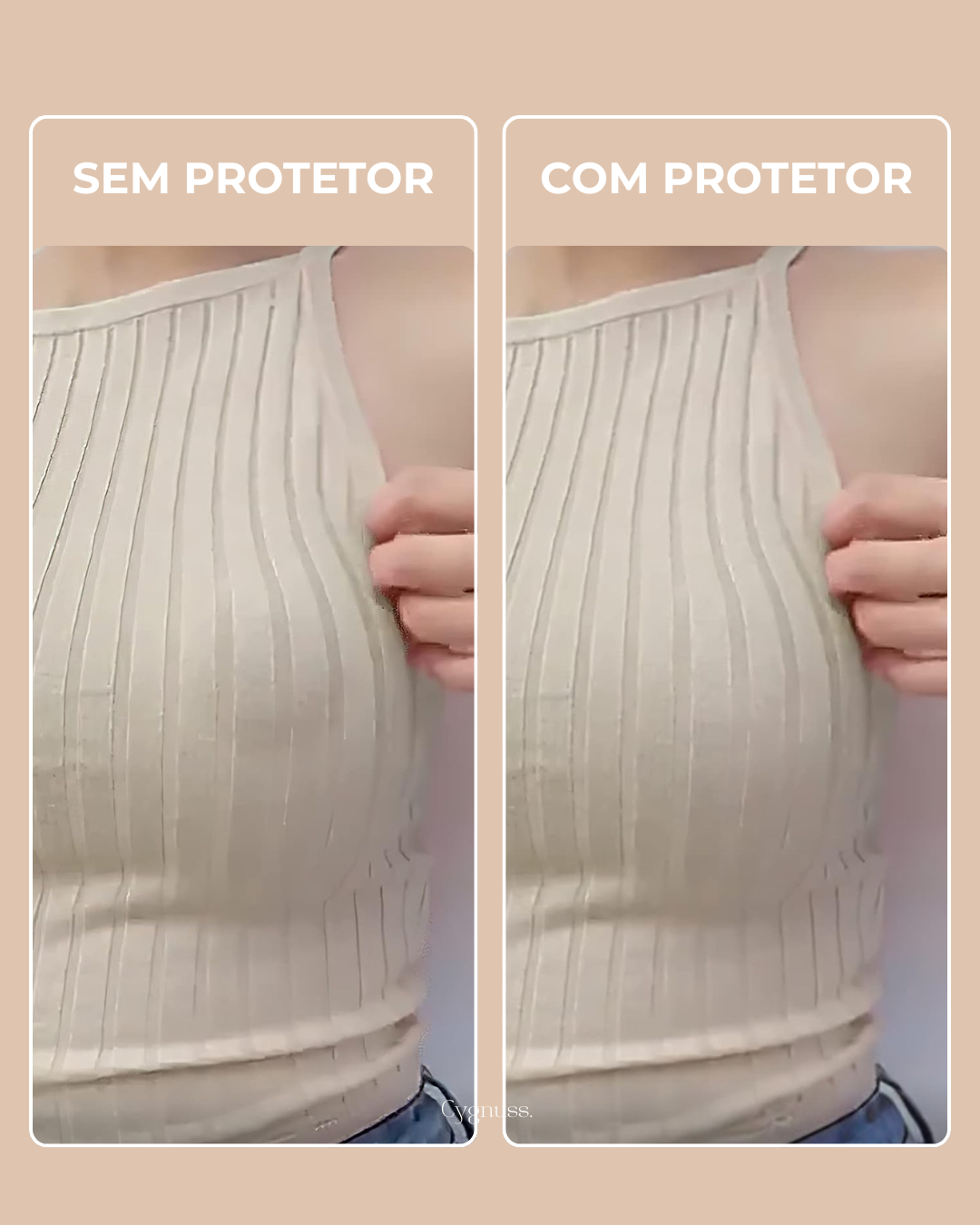 Protetor de Silicone Invisível - Conforto Sem Marcas