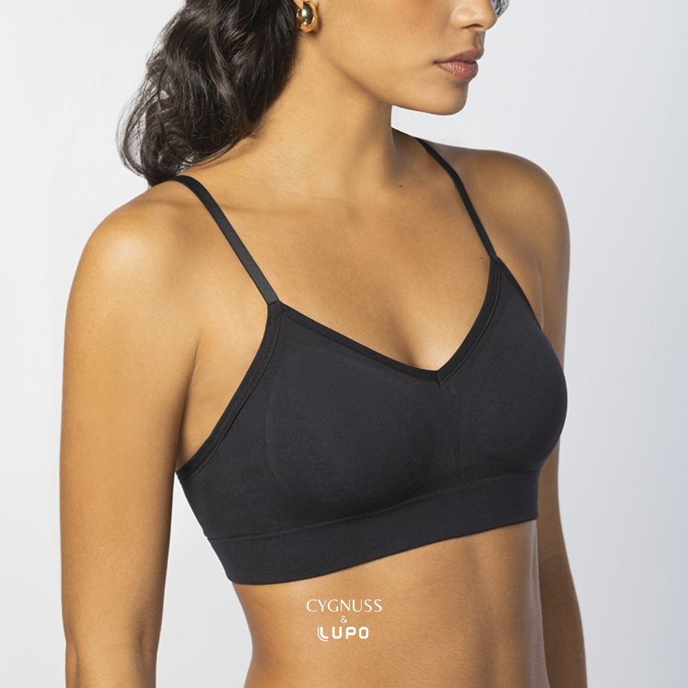 Sutiã Essentials Microfibra sem costura, confortável e elegante, ideal para o dia a dia em lingerie feminina.