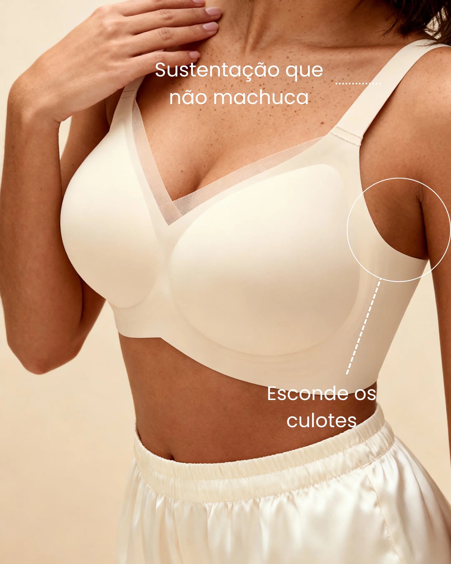 Sutiã Elegance Plus Size - Sofisticação sem Aros