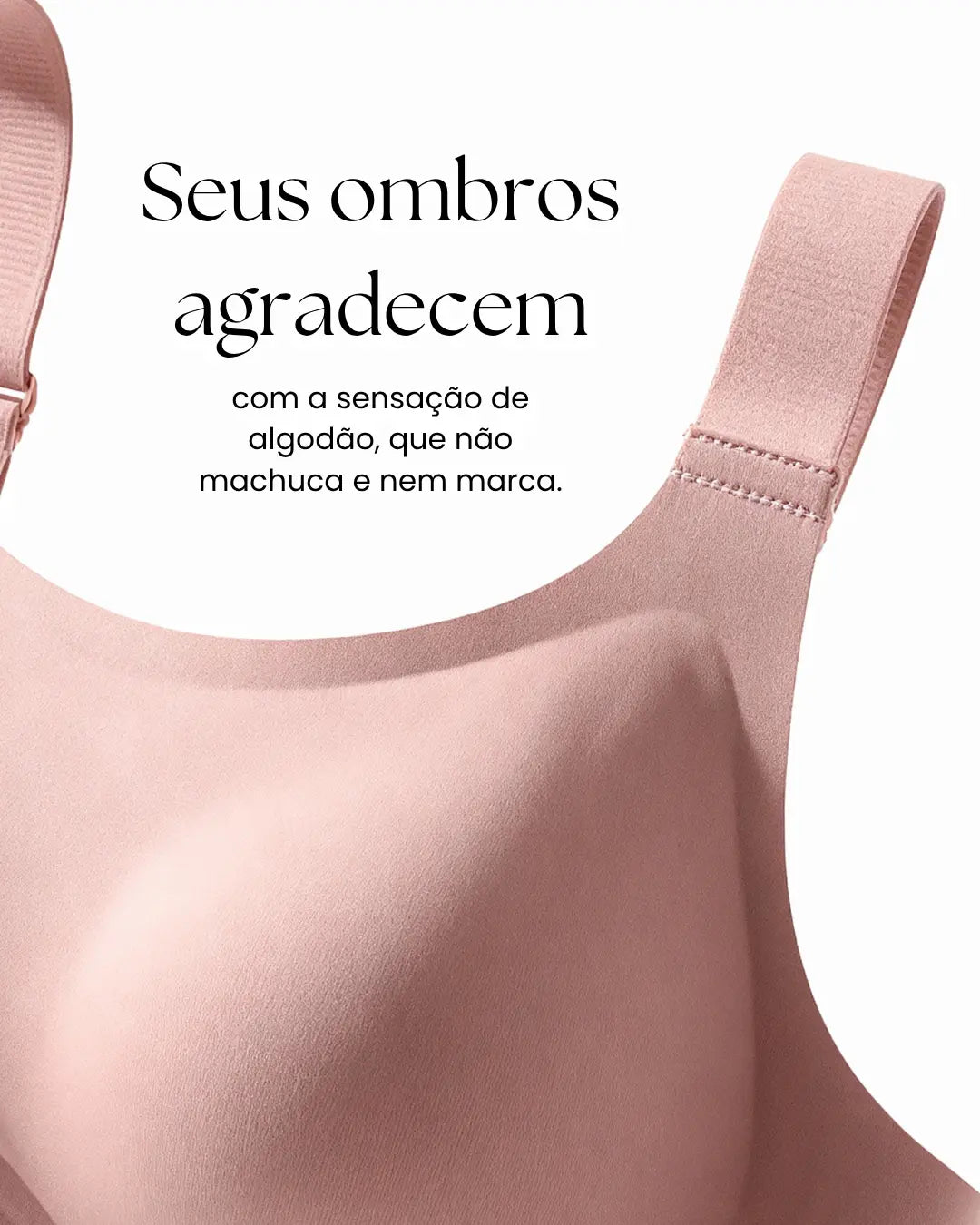 Sujetador Premium Comfort de talla grande: comodidad amplia y pura