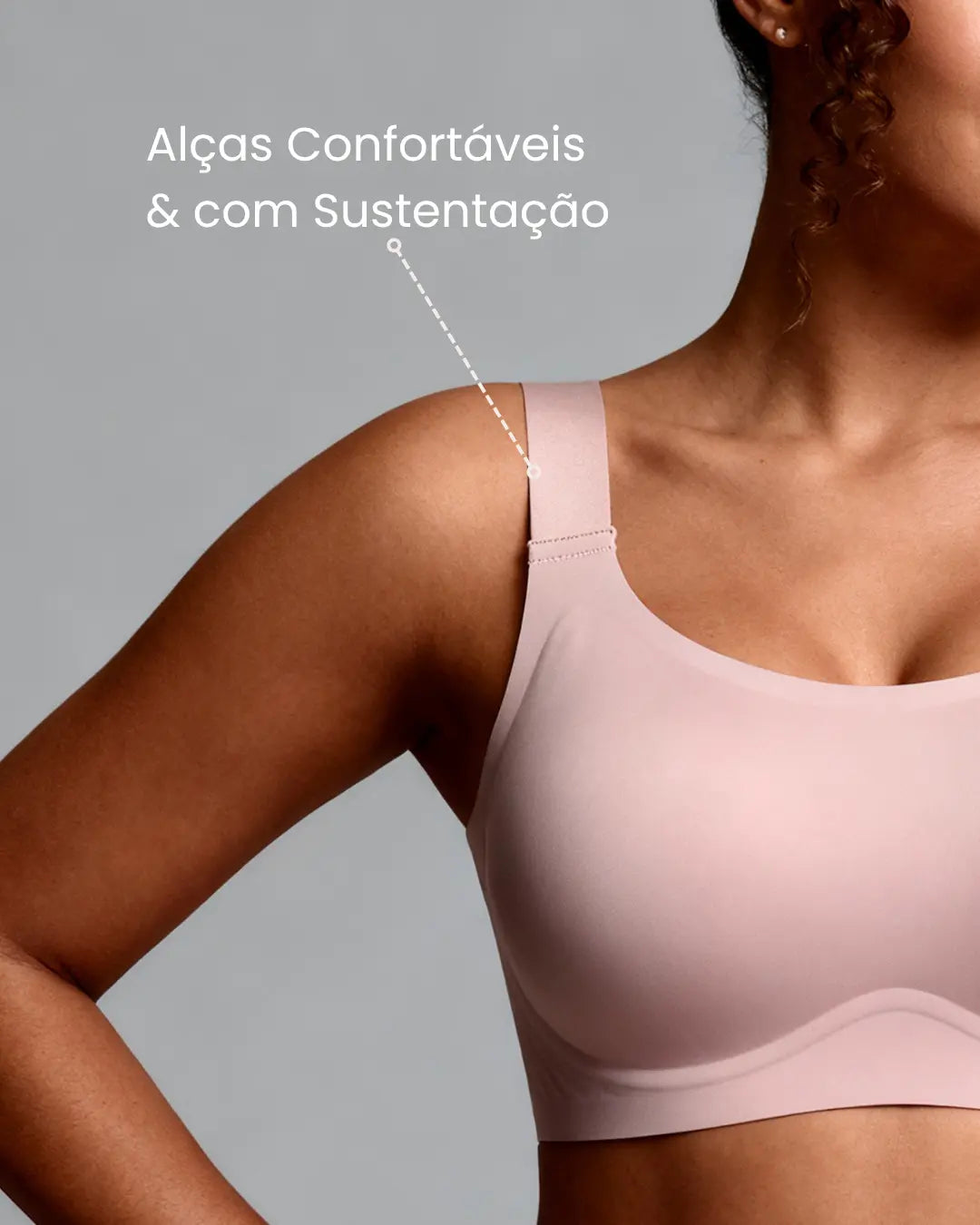 Sujetador Premium Comfort de talla grande: comodidad amplia y pura