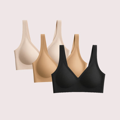 Sujetador FIT - Tirantes finos - Copa extraíble - Tejido transpirable 