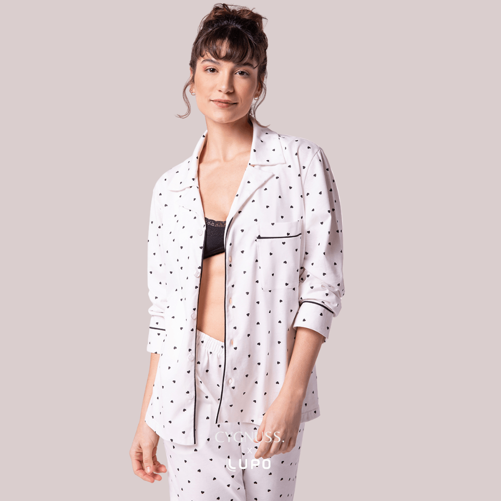 Pijama Burguesinha Abotoado - Lupo x Cygnuss