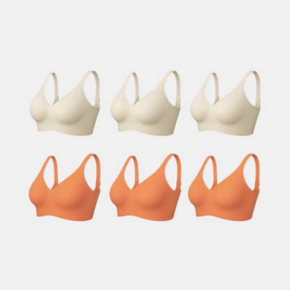 Kit com 6 unidades Sutiã Plus Size Curves - Confortavel para Sustentação