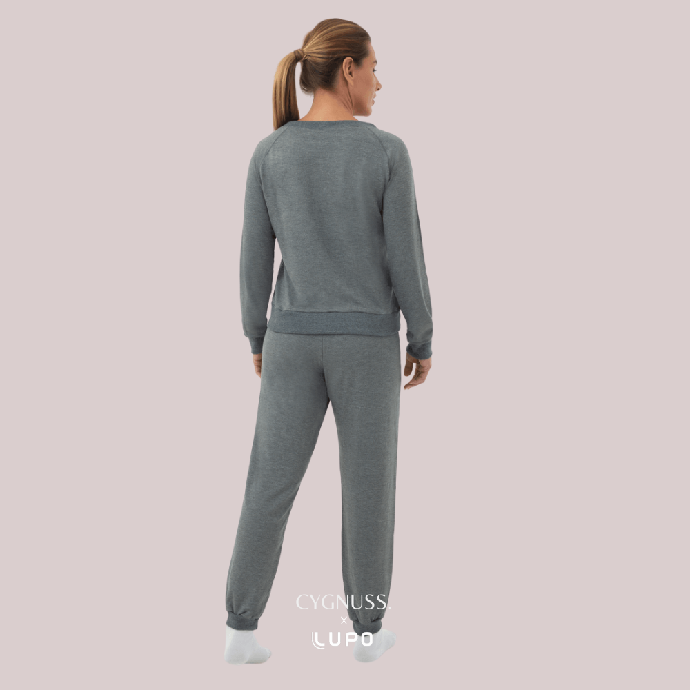 Pijama Moletinho Raglan - Cygnuss x Lupo
