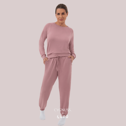 Pijama Moletinho Raglan - Cygnuss x Lupo