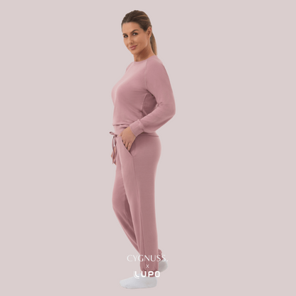 Pijama Moletinho Raglan - Cygnuss x Lupo