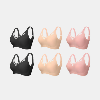 Kit com 6 unidades Sutiã Dreams Reforçado - Suporte com Conforto