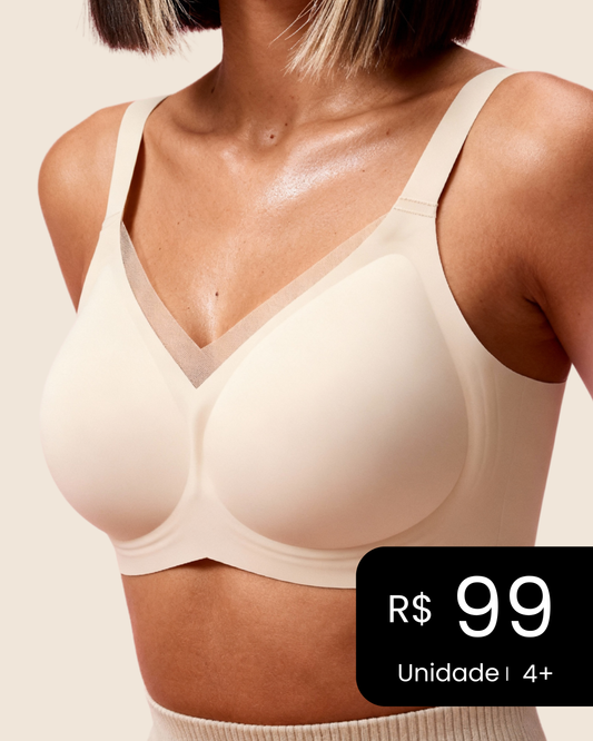 Oferta Black Sutiã Elegance Plus Size