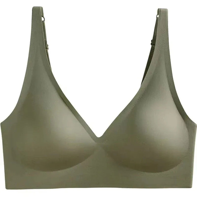 sutiã fit frontal verde