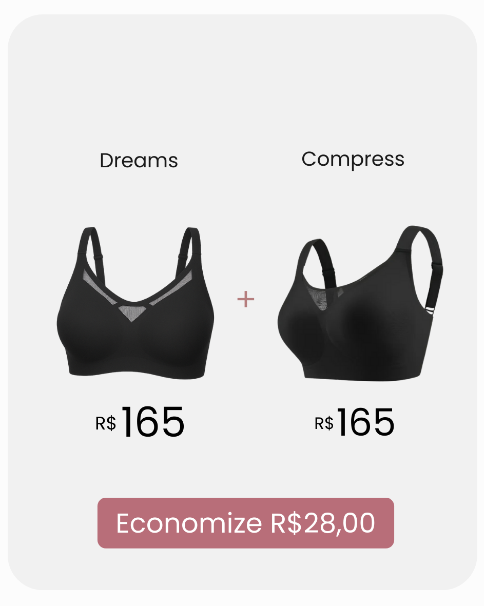 Kit Dreams Reforçado + Compress Diário com Desconto