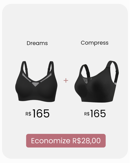 Kit Dreams Reforçado + Compress Diário com Desconto