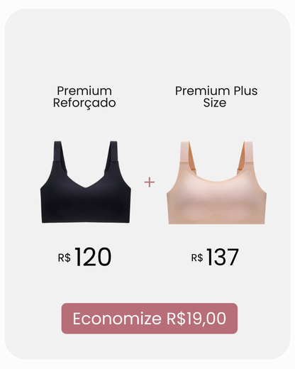Kit Premium Reforçado + Premium Plus Size com Desconto