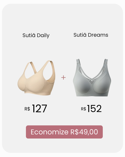 Kit Daily Original + Dreams Reforçado - Conforto e Suporte