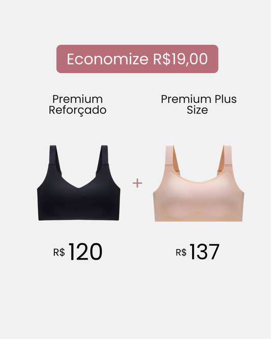 Kit Premium Reforçado + Premium Plus Size com Desconto