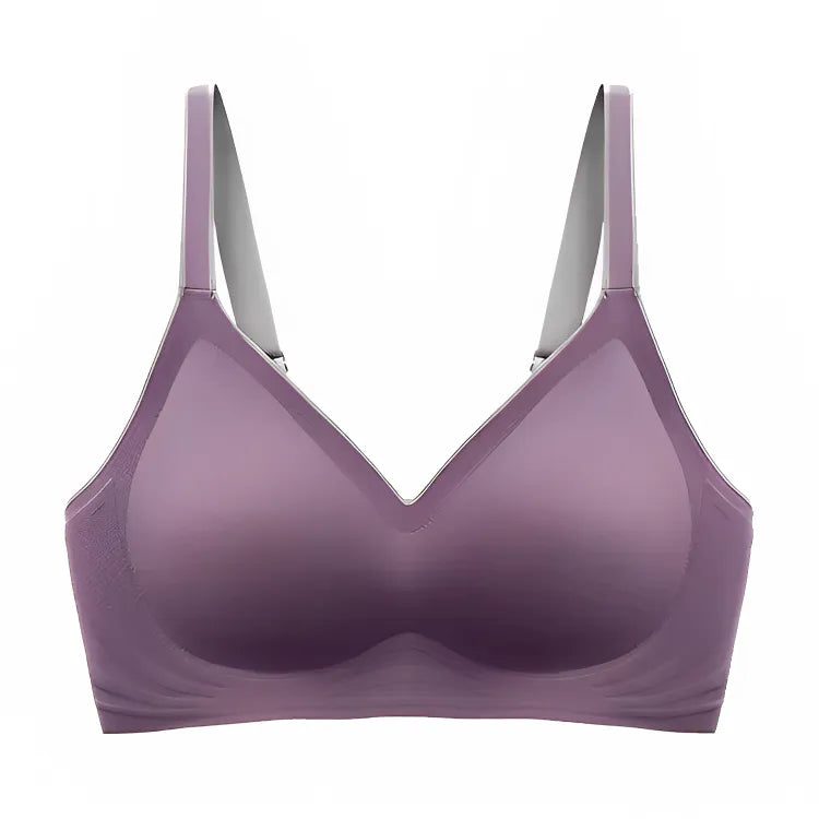 Desenvolvido com um tecido incrivelmente macio e delicado que não deixa marcas indesejadas nas roupas, o Sutiã Slim Comfort é um verdadeiro aliado do bem-estar. A presença de silicone interno molda os seios. Suas alças, além de extremamente macias, são ajustáveis, garantindo sustentação sem sacrificar o conforto dos ombros. O bojo removível e o fecho regulável oferecem um ajuste personalizado, enquanto as abas laterais largas suavizam a silhueta e escondem as gordurinhas do flanco.