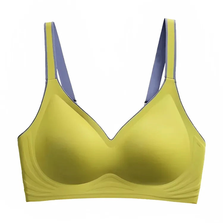 Desenvolvido com um tecido incrivelmente macio e delicado que não deixa marcas indesejadas nas roupas, o Sutiã Slim Comfort é um verdadeiro aliado do bem-estar. A presença de silicone interno molda os seios. Suas alças, além de extremamente macias, são ajustáveis, garantindo sustentação sem sacrificar o conforto dos ombros. O bojo removível e o fecho regulável oferecem um ajuste personalizado, enquanto as abas laterais largas suavizam a silhueta e escondem as gordurinhas do flanco.
