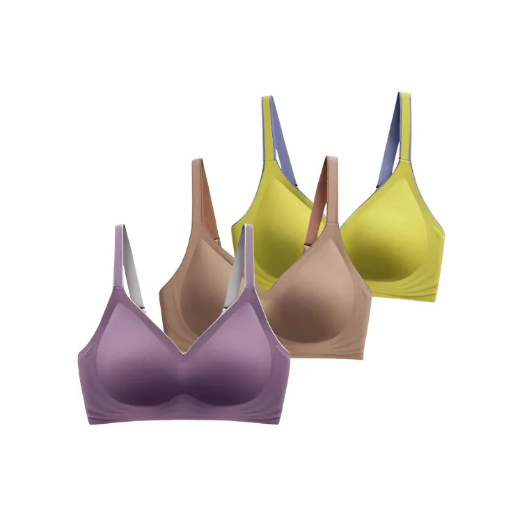 Desenvolvido com um tecido incrivelmente macio e delicado que não deixa marcas indesejadas nas roupas, o Sutiã Slim Comfort é um verdadeiro aliado do bem-estar. A presença de silicone interno molda os seios. Suas alças, além de extremamente macias, são ajustáveis, garantindo sustentação sem sacrificar o conforto dos ombros. O bojo removível e o fecho regulável oferecem um ajuste personalizado, enquanto as abas laterais largas suavizam a silhueta e escondem as gordurinhas do flanco.