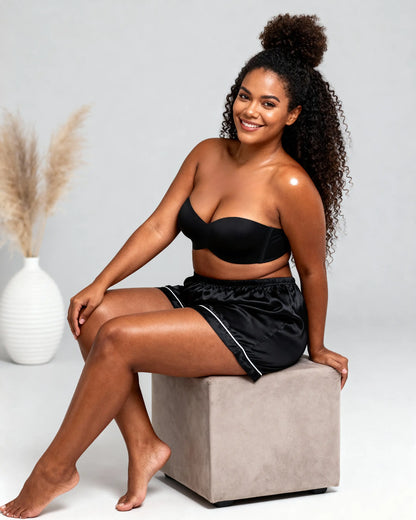 Sujetador sin tirantes - con tirantes removibles 