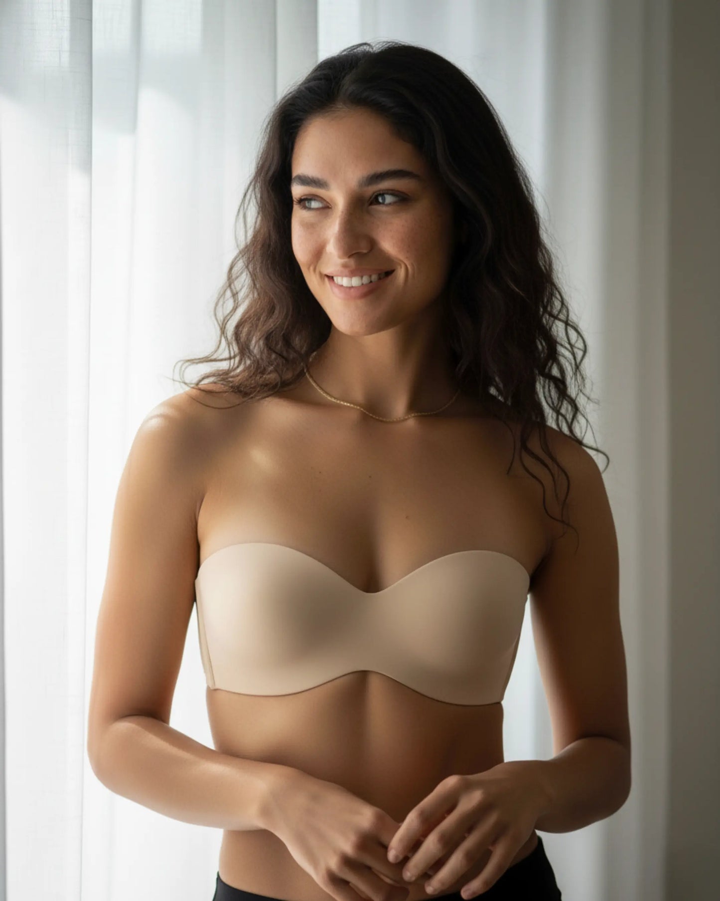 Sujetador sin tirantes - con tirantes removibles 