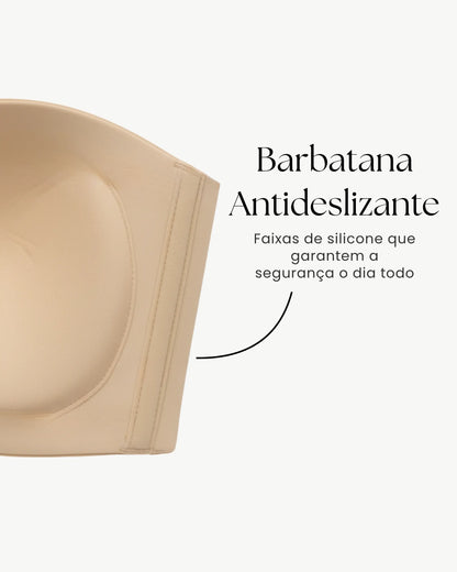 Sujetador sin tirantes - con tirantes removibles 