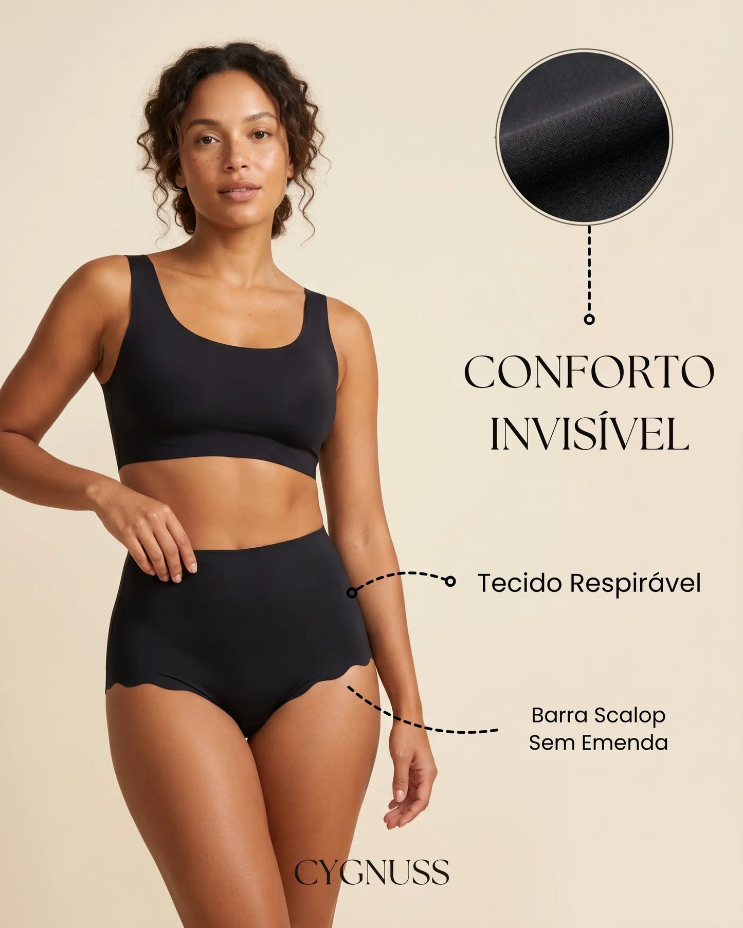 Calcinha Bubbles - Conforto Sem Costuras