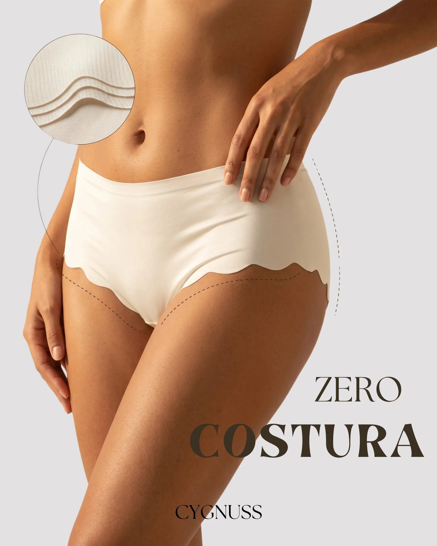 Calcinha Bubbles - Conforto Sem Costuras