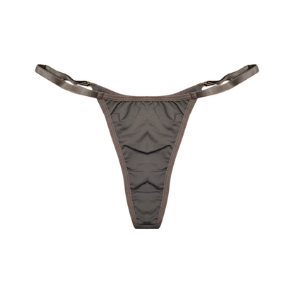 Calcinha String Fio Bege