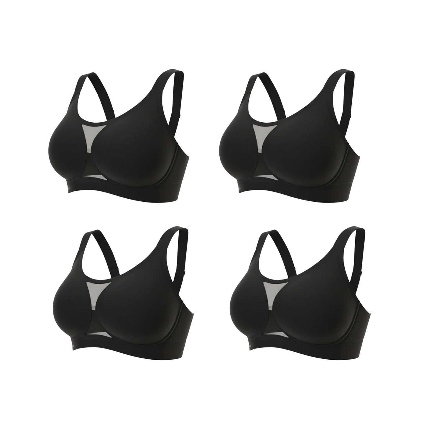 Oferta Black Sutiã Charmy Plus Size