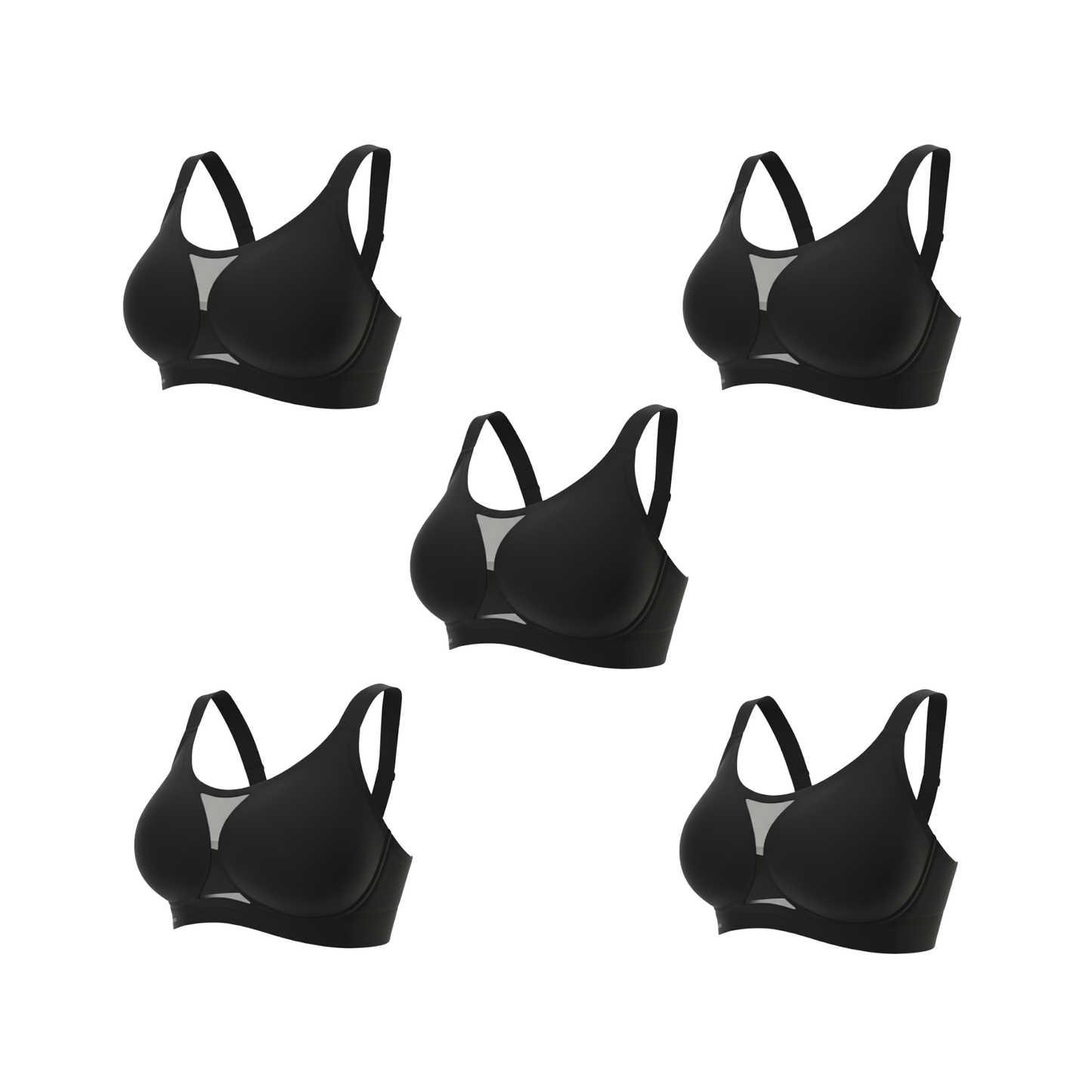 Oferta Black Sutiã Charmy Plus Size