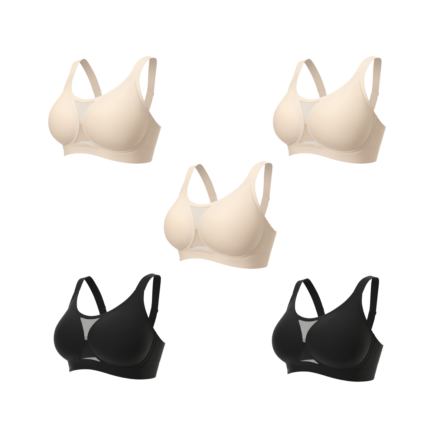 Oferta Black Sutiã Charmy Plus Size