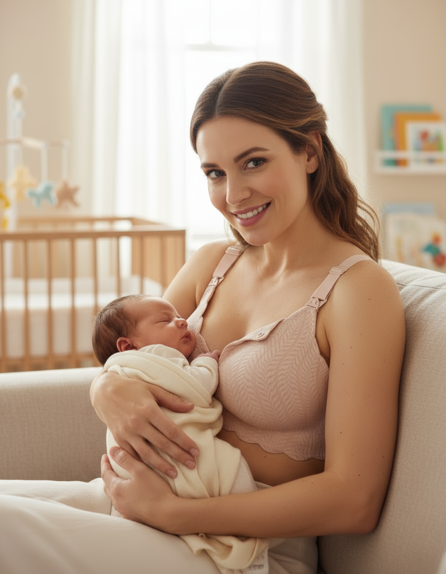 Sutiã Maternity - Amamentação com Conforto e Praticidade