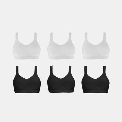 Kit com 6 unidades Sutiã Daily Original - Conforto Diário