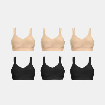 Kit com 6 unidades Sutiã Daily Original - Conforto Diário