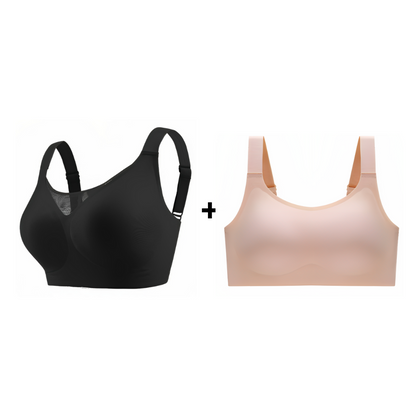 Kit de sutiã plus size com modelagem premium, oferecendo conforto e suporte incomparáveis. Ideal para o dia a dia, com ajuste perfeito e tecido de alta qualidade. Aproveite essa promoção especial!