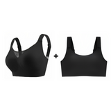 Kit com dois sutias pretos premium da Cygnuss. Modelos com conforto absoluto, ajuste ideal e sustentação para o dia a dia. Aproveite essa oferta promocional exclusiva.
