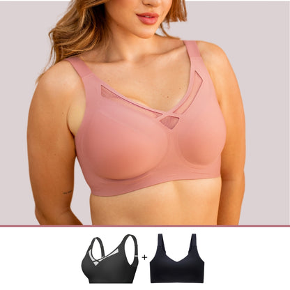 Kit promocional com sutiã modelador, ideal para quem busca conforto e qualidade premium. Peças que modelam o corpo com leveza e sustentação. Aproveite essa promoção exclusiva para transformar sua rotina com elegância!