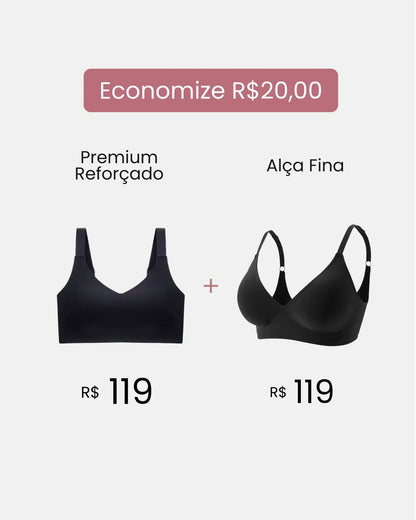Kit Premium Reforçado + Premium Alça Fina com Desconto