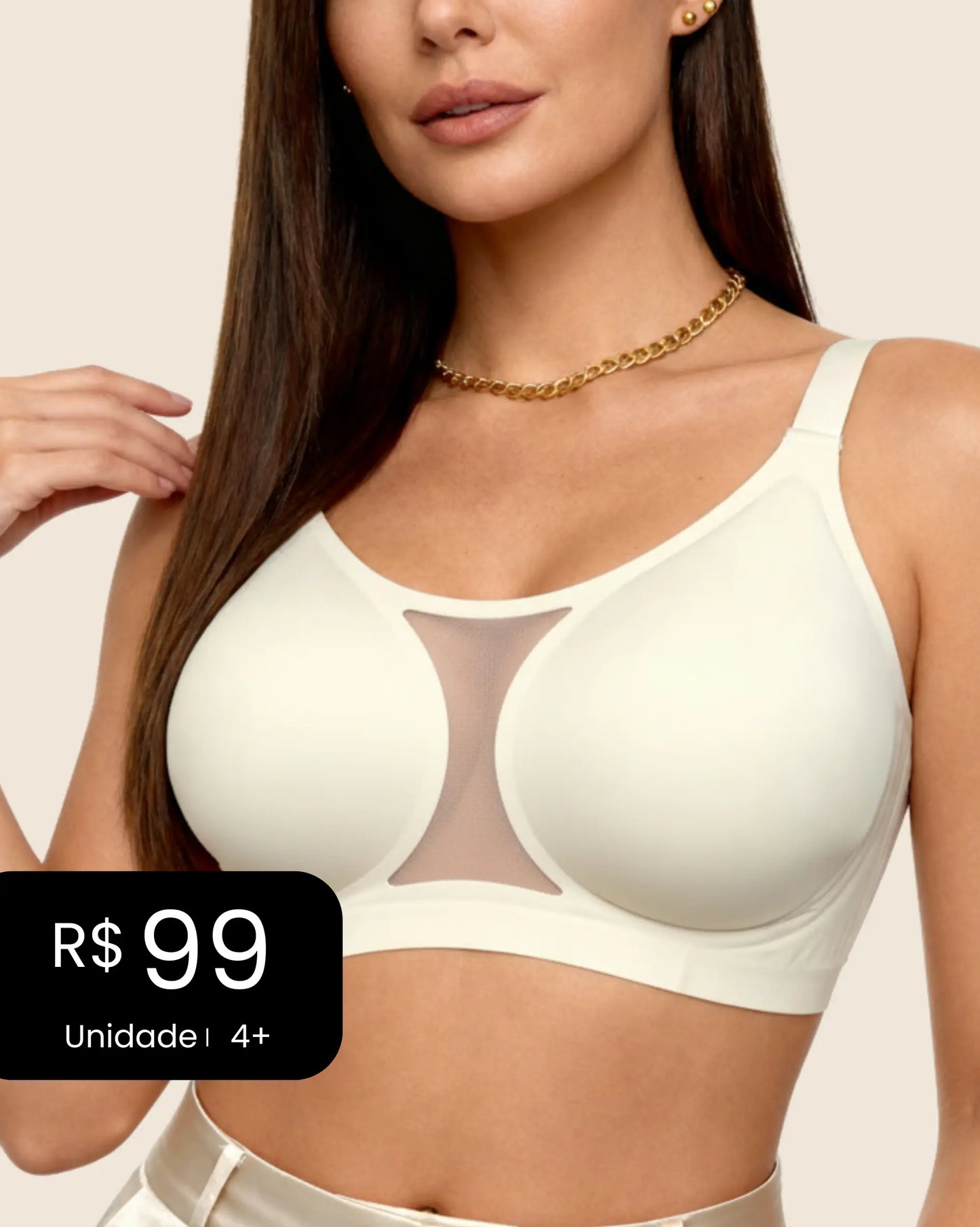 Oferta Natal Sutiã Charmy Plus Size