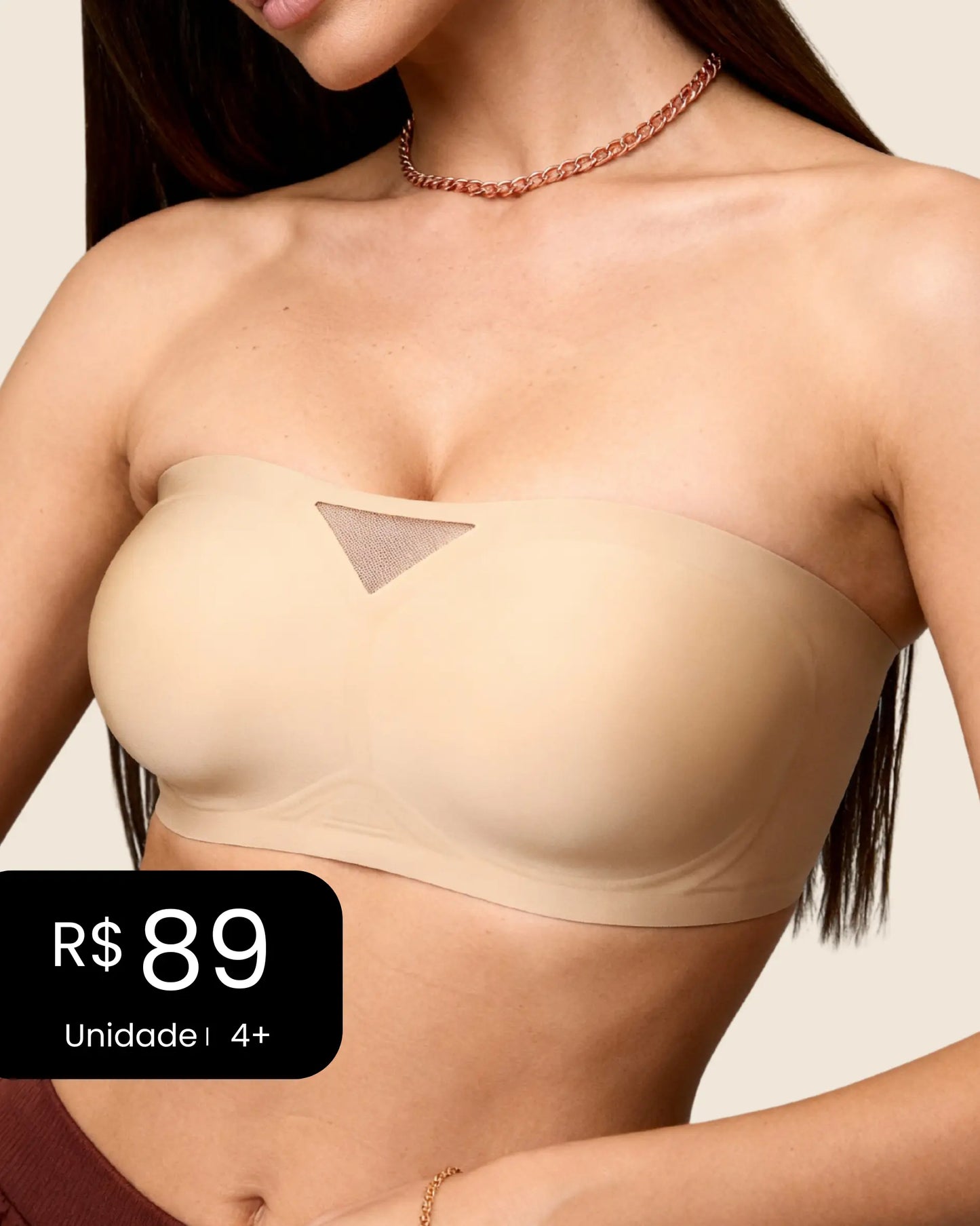 Sujetador sin tirantes - Look Tirantes extraíbles 