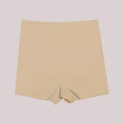 Short Segunda Pele, modelagem sem costura em tom bege, com acabamento suave e confortável. Ideal para uso diário, proporcionando sensação de bem-estar e modelagem discreta.