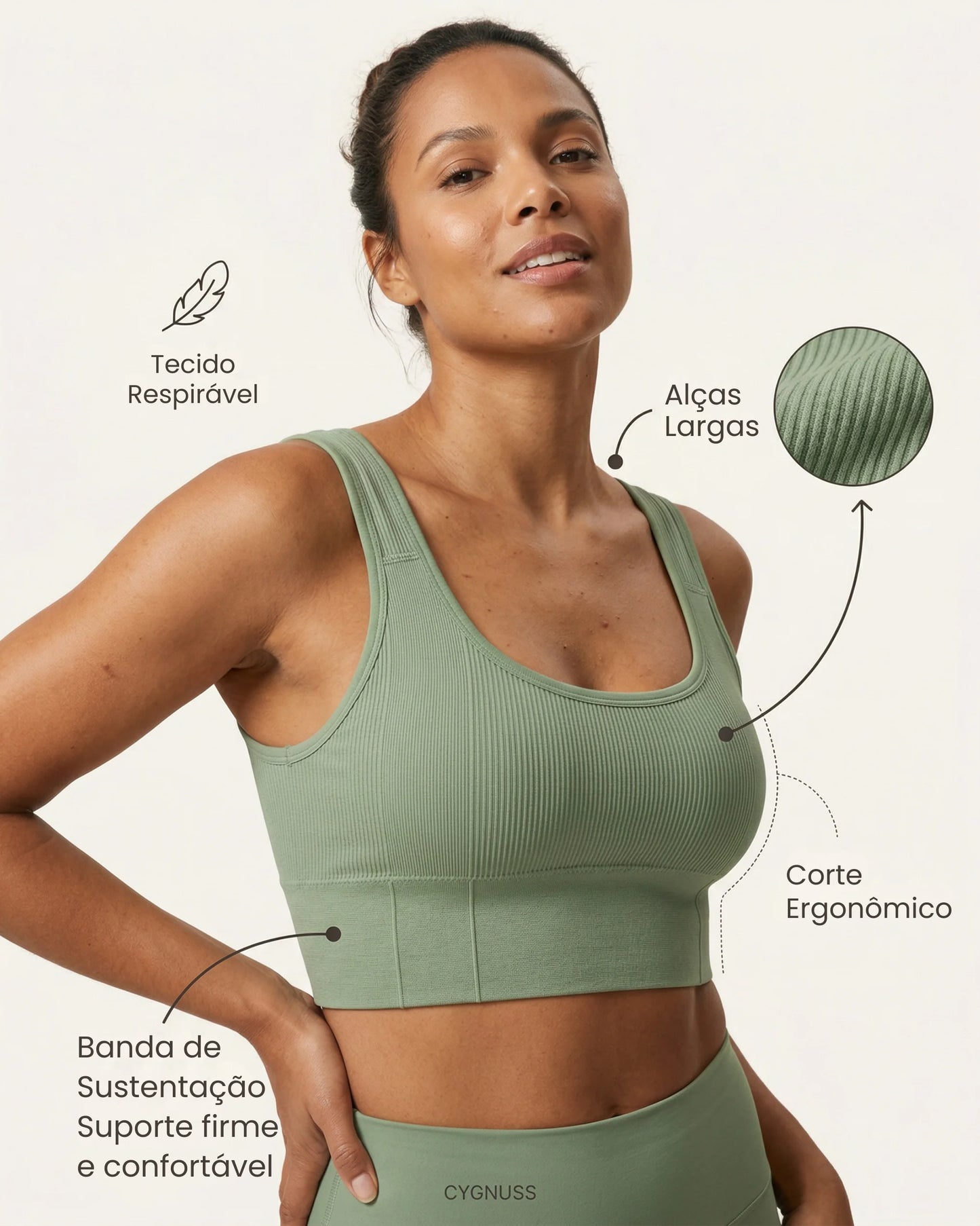 Top Cotton - Conforto Esportivo