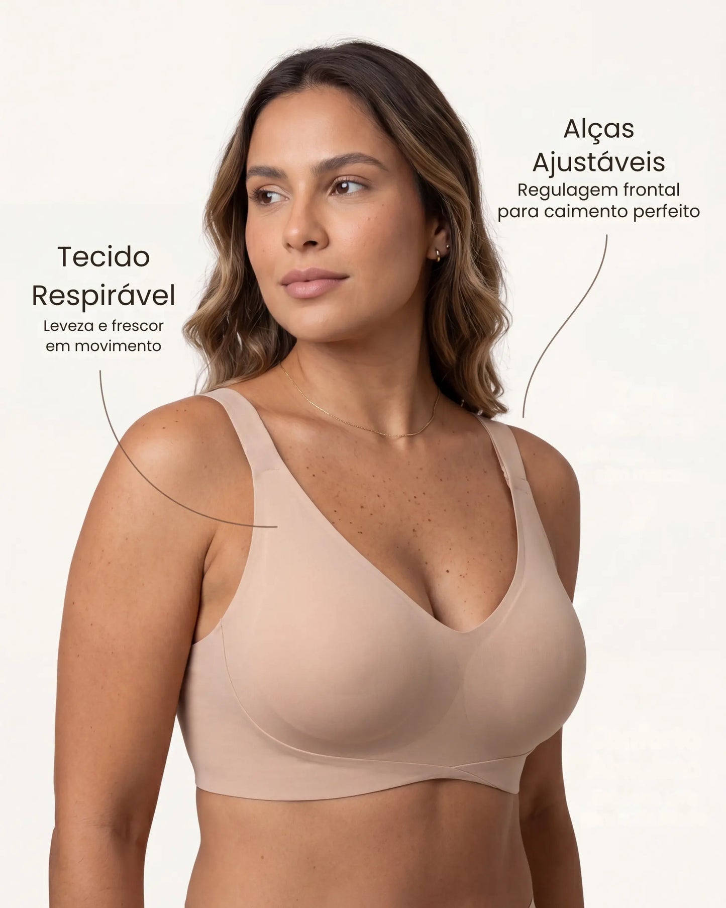 Sutiã Curves Plus Size - Conforto e Sustentação