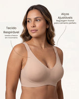 Sutiã Curves Plus Size - Conforto e Sustentação