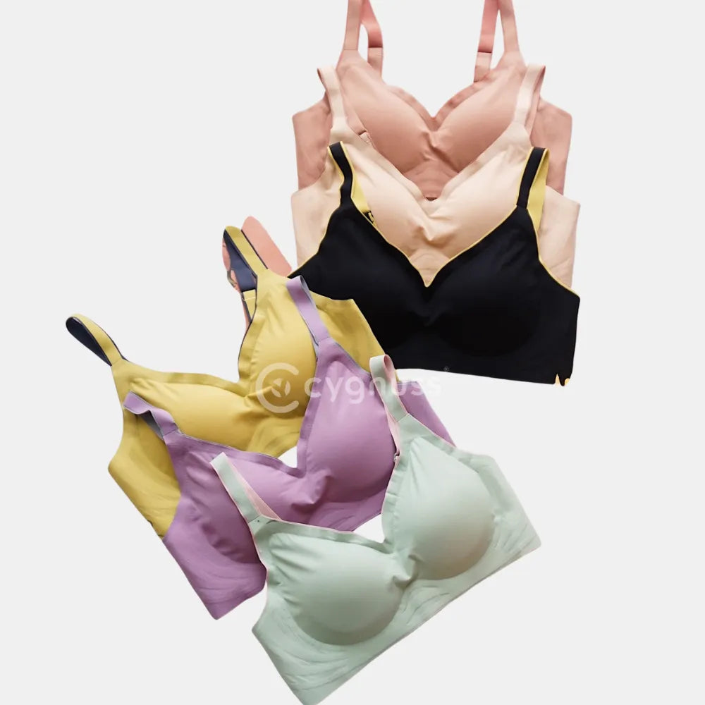 Sutiã Comfort Slim sem Aros e com Bojo Removível Sutiã Comfort Slim sem Aros e com Bojo Removível varias cores
