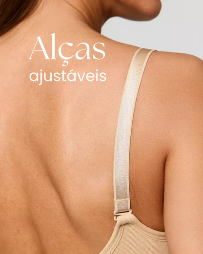 Sutiã Liberty - Amamentação Livre com Bojo Removível